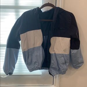 Brandy Melville Blue and White Jacket
